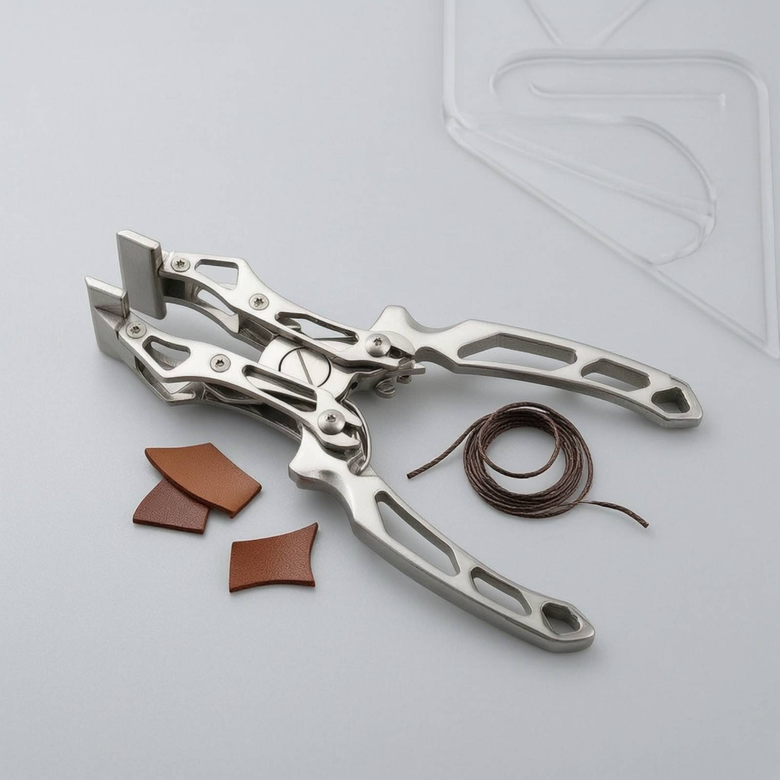 Leatherwork Press - 가죽공예 클램프 플라이어 강력한 가죽 압착