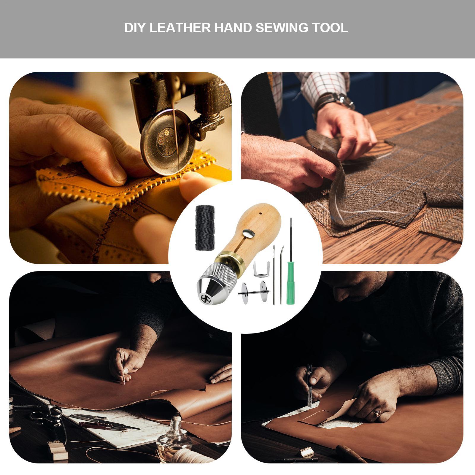 가죽 작업 도구 키트 실내 장식 수리 바늘 용품 초보자 - Upholstery Leather Work 리뷰 및 가격