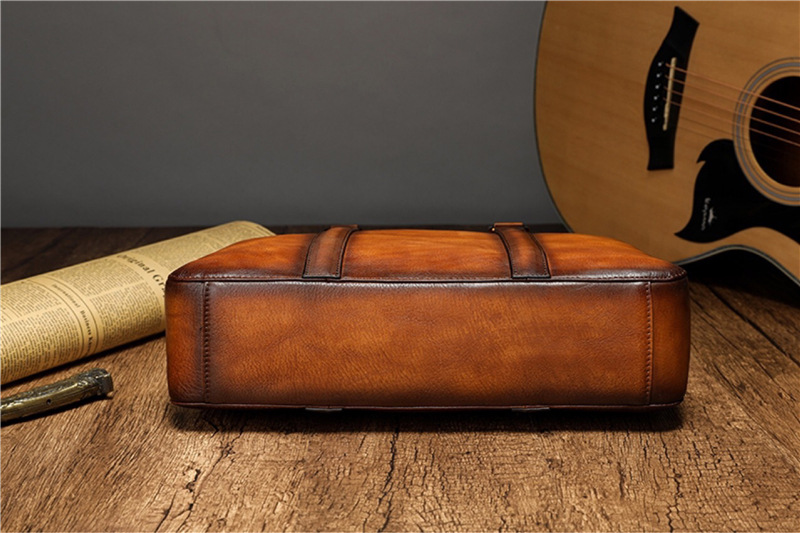 예티즈 비즈니스 최고급 가죽 서류 가방 |   14인치 - Leather Work Bag Men 리뷰 및 가격