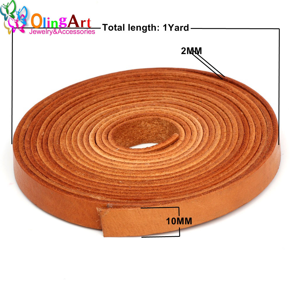 OlingArt 10*2mm 1 야드/로트 여러 색상  - Leatherwork Diy 리뷰 및 가격