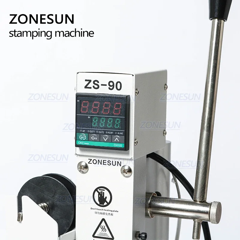 ZONESUN 이중 작업판 수동 가죽 핫 포일 스탬핑  - Leatherwork Press 리뷰 및 가격