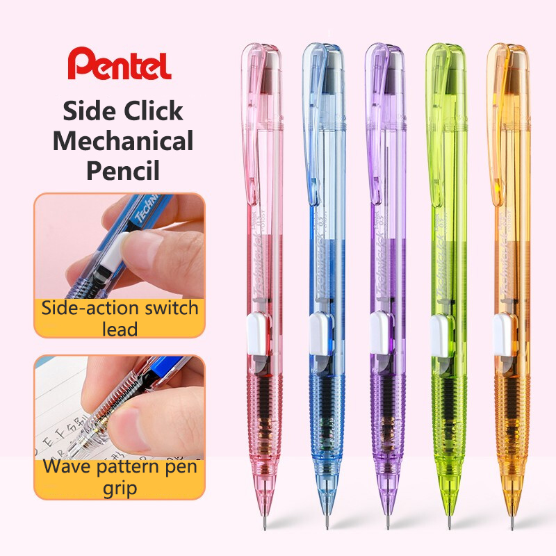 펜텔 귀여운 샤프펜슬 PD105T TECHNICLICK - Pentel Pen Energel 리뷰 및 가격