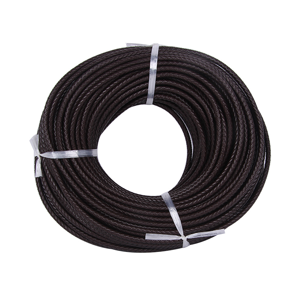 1 미터 3mm 4mm 5mm 6mm 라운드 정품 가죽 - Leatherwork Diy 리뷰 및 가격
