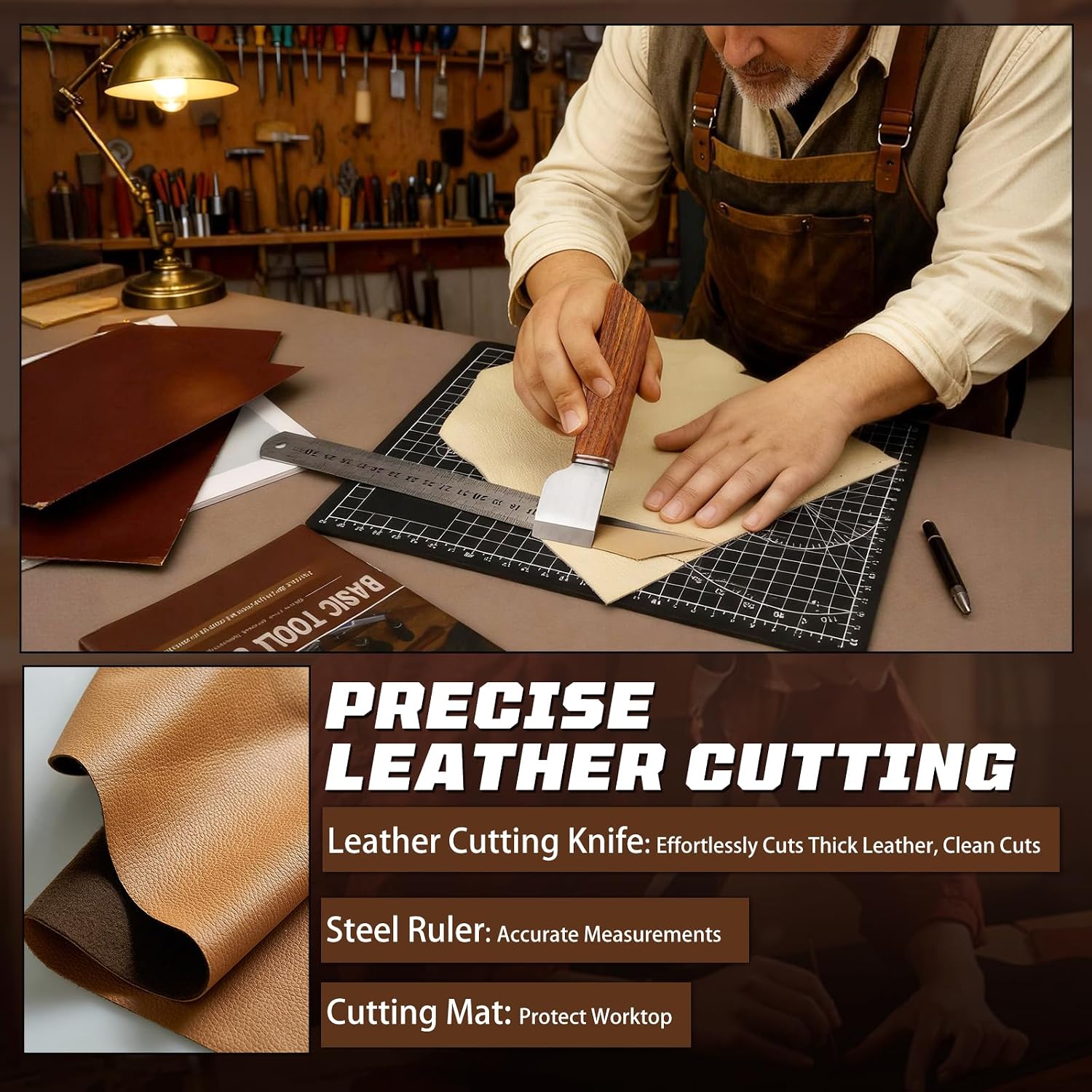 가죽 공예 키트, 가죽 공예 도구 및 수공예 키트(맞춤 - Leatherwork Diy 리뷰 및 가격