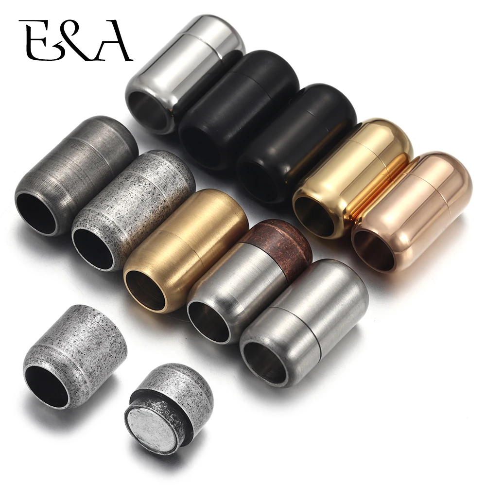 스테인레스 스틸 3mm-8mm 라운드 마그네틱 걸쇠 가 - Leatherwork Diy 리뷰 및 가격