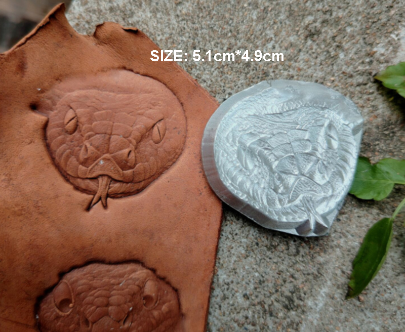 뱀 무늬 가죽 조각 수공예 독특한 가죽 각인 엠보싱 몰 - Leatherwork Flowers 리뷰 및 가격