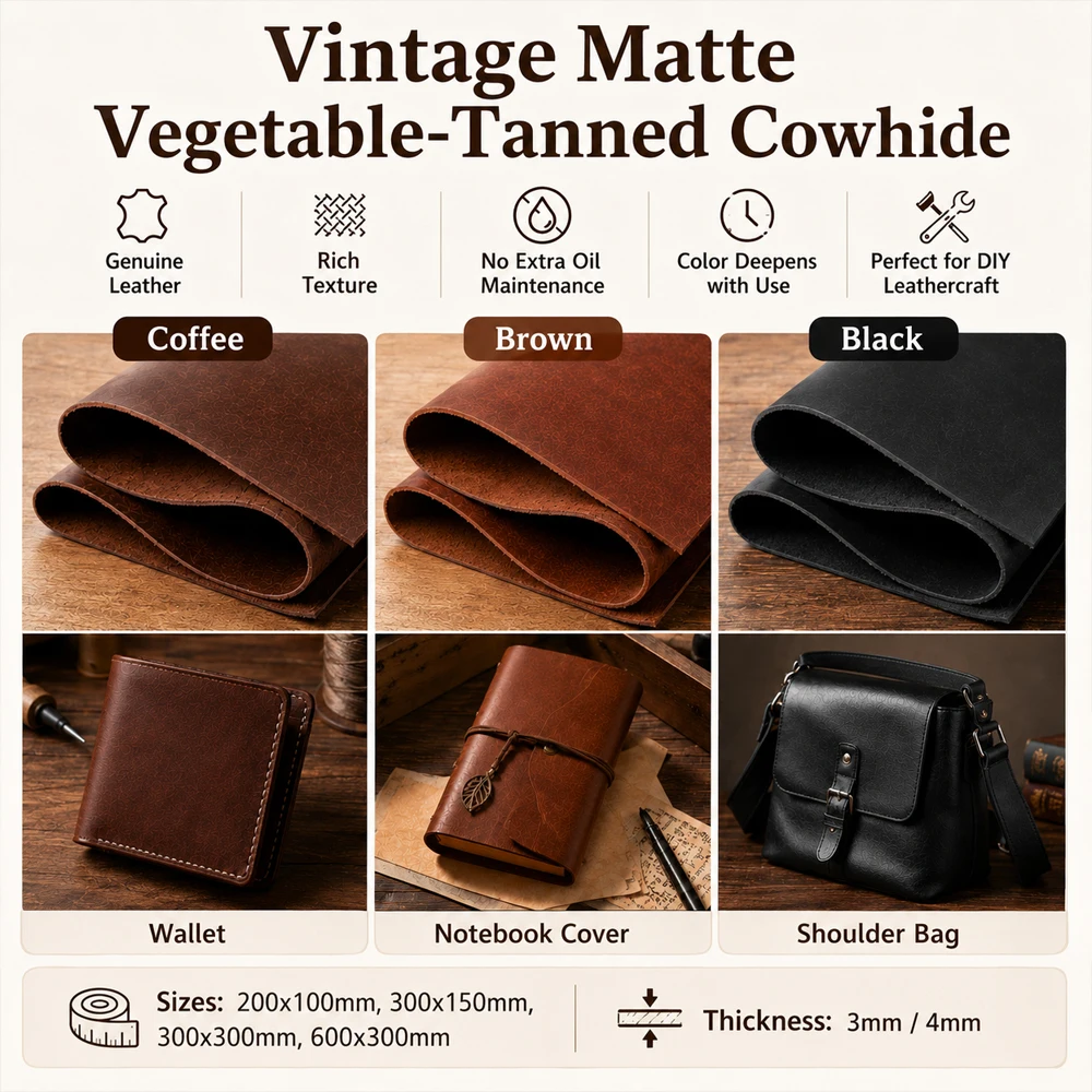 1개 베지터닝 소가죽 시트, 풀그레인 천연 무광 마감  - Veg Tan Leather Hide 리뷰 및 가격