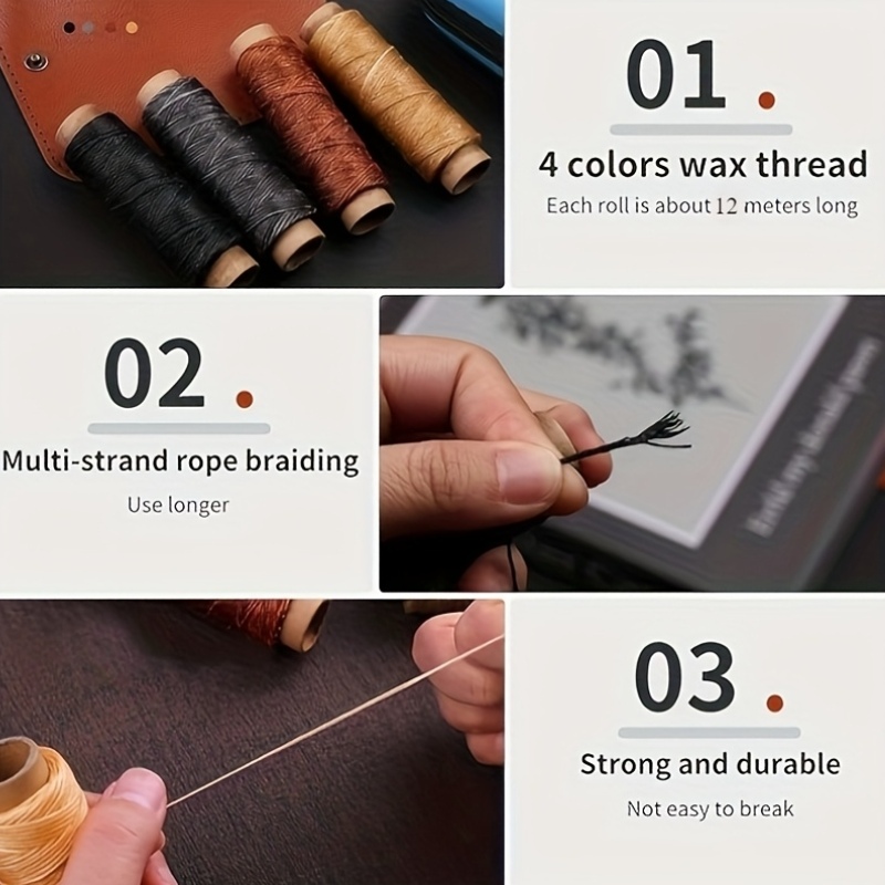 [가죽공예 키트] 가죽바느질 키트, 큰 눈바늘, 왁스칠 - Upholstery Leather Work 리뷰 및 가격