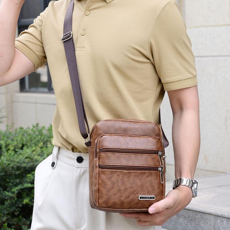 남자 PU 가죽 Crossbody 어깨 가방 고품질 토 - Leather Work Bag Men 리뷰 및 가격